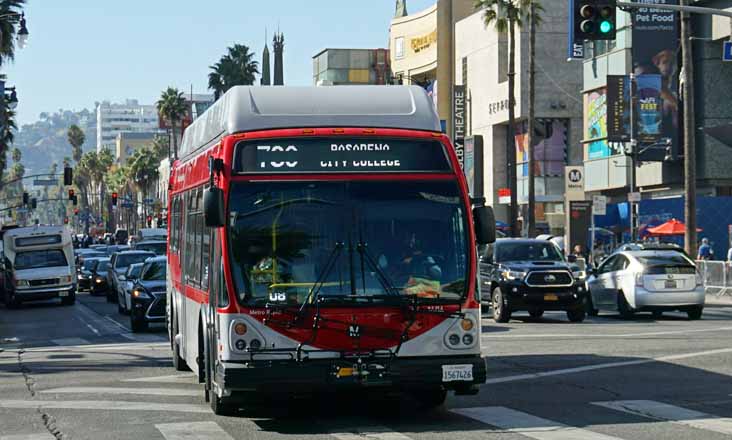 Metro LA ElDorado National Axess BRT 40 Rapid 1606